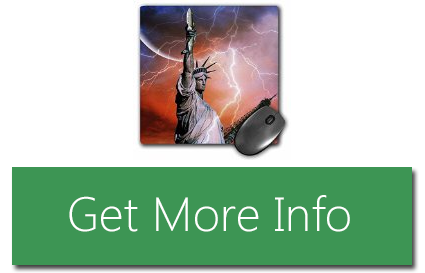  Edmond Hogge Jr Monuments and Memorials Statue of Liberty with Lightning Bolts MousePad mp_214326_1